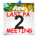 Don’t Miss the Last PA Meeting of the Year!