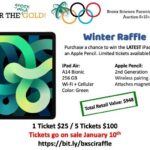 Winter raffle is underway