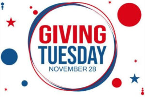 Photo that says Giving Tuesday November 28
